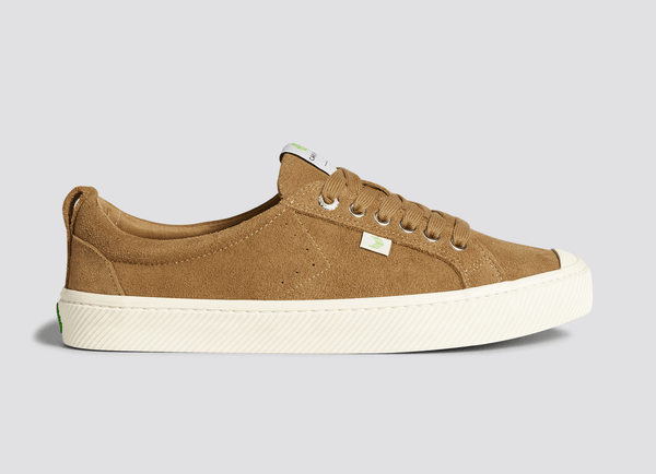 carma shoes OCA Low Camel Suede