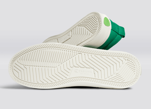 Carma Shoes OCA Low Green Canvas