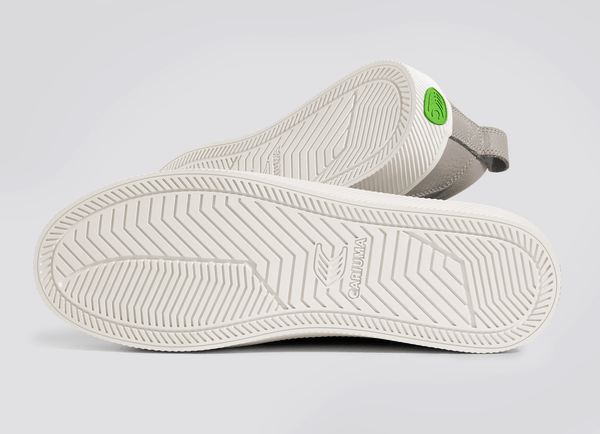 Carma Shoes OCA Low Grey Pebbled Leather