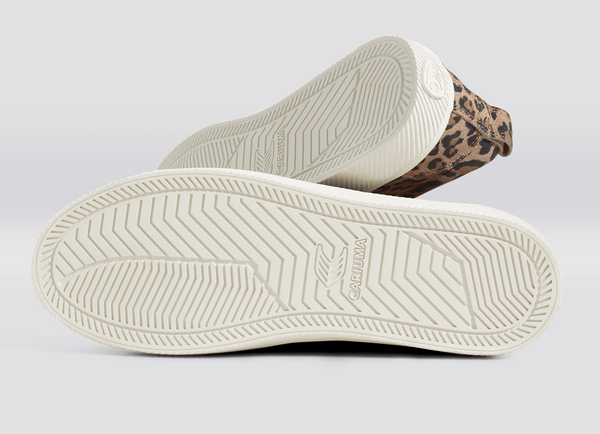 Carma Shoes OCA Low Leopard Print Suede