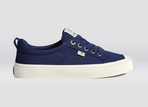 carma shoes OCA Low Marine Blue Canvas