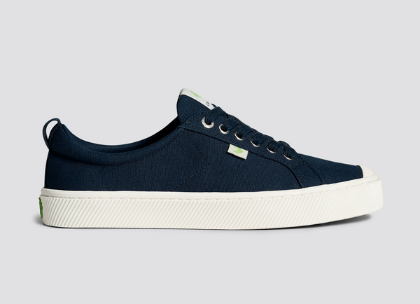 carma shoes OCA Low Navy Canvas