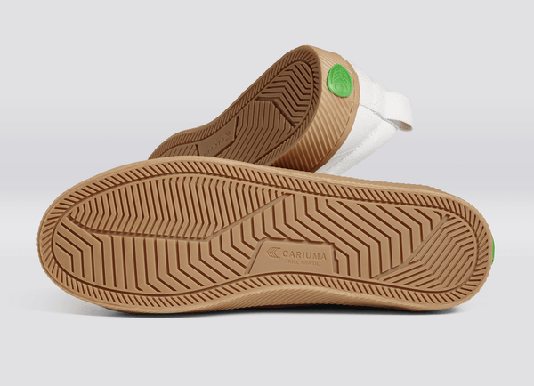 Carma Shoes OCA Low Off-White Gum Canvas