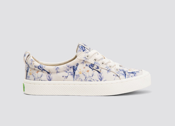 carma shoes OCA Low Off-White Parrot Print Canvas
