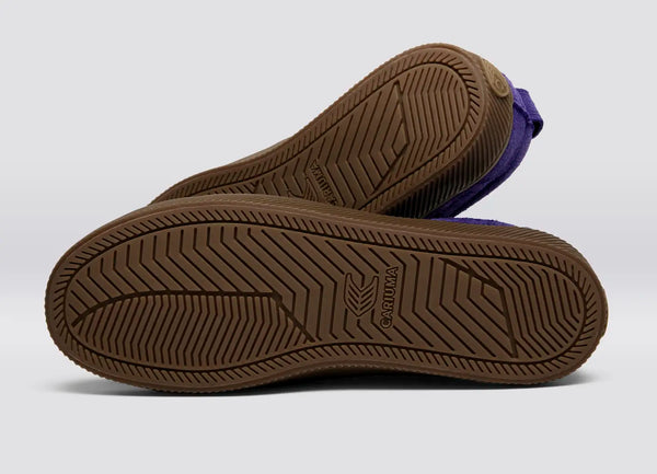 Carma Shoes OCA Low Purple Gum Suede