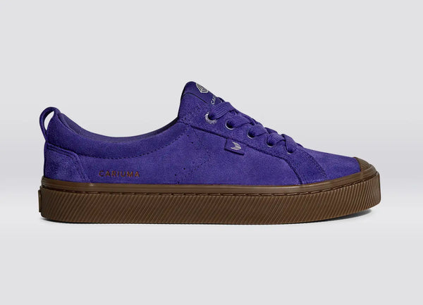 carma shoes OCA Low Purple Gum Suede