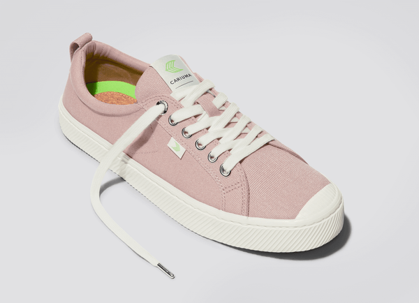 Carma Shoes OCA Low Rose Canvas