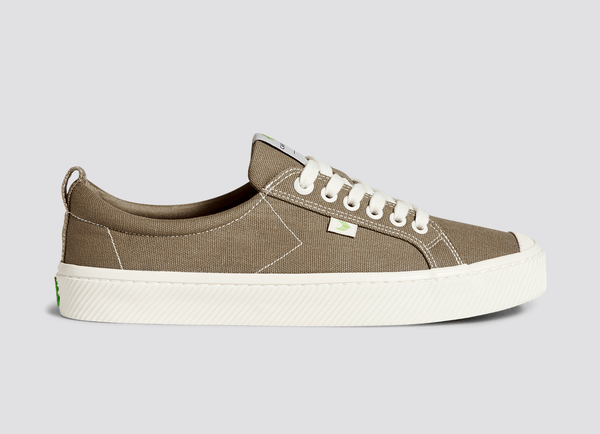 carma shoes OCA Low Sand Contrast Thread Canvas