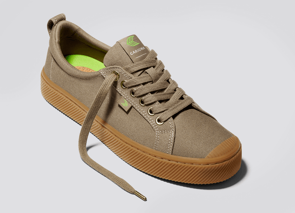 Carma Shoes OCA Low Sand Gum Canvas