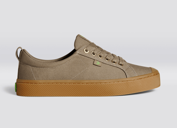 carma shoes OCA Low Sand Gum Canvas