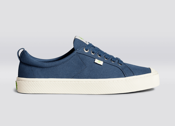 carma shoes OCA Low Shadow Blue Canvas