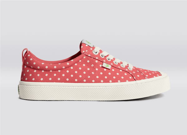 carma shoes OCA Low Watermelon Polka Dots Canvas