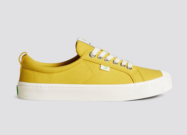 carma shoes OCA Low Yellow Canvas
