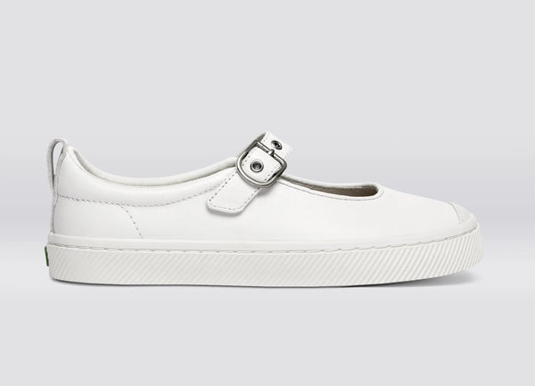 carma shoes OCA Mary Jane Warm White Leather
