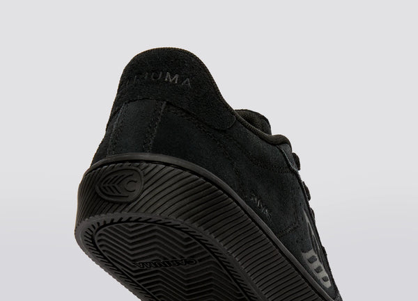 Carma Shoes SALVAS All Black Suede
