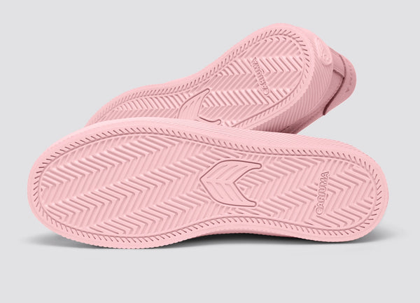 Carma Shoes SALVAS All Bright Rose Pebbled Leather