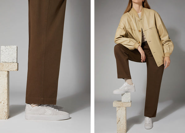 Carma Shoes SALVAS All Smoke White Suede