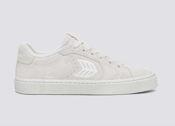 carma shoes SALVAS All Smoke White Suede