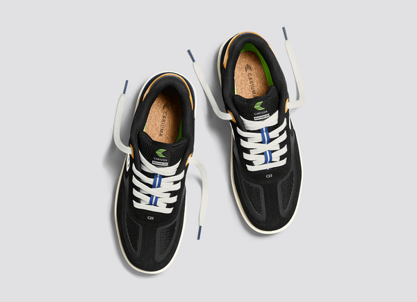 Carma Shoes Skategoat C25 Pro Black/Yellow & Ivory