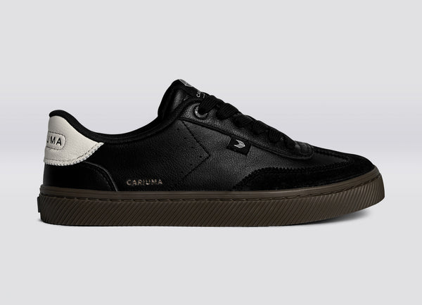 carma shoes TOCA Black Teak Soft Grain Leather