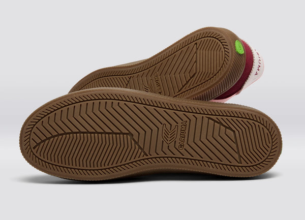 Carma Shoes TOCA Bright Rose Gum Nylon & Suede