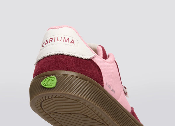 Carma Shoes TOCA Bright Rose Gum Nylon & Suede