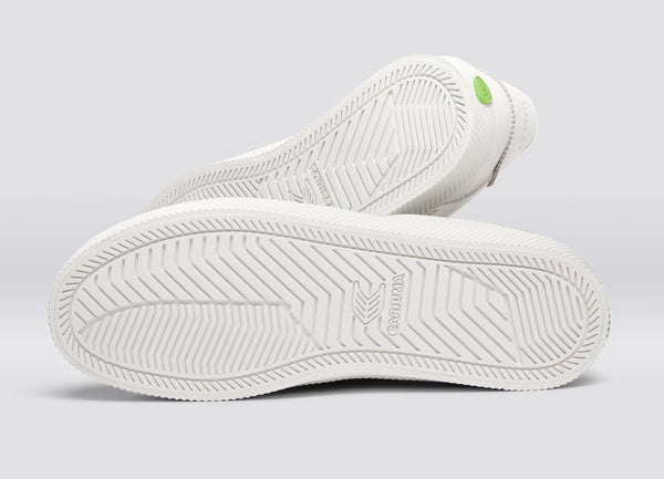 Carma Shoes TOCA White Soft Grain Leather