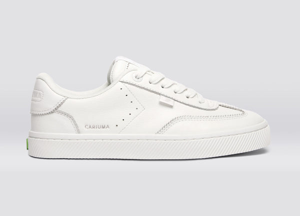 carma shoes TOCA White Soft Grain Leather