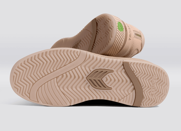 Carma Shoes UBA All Beige Leather