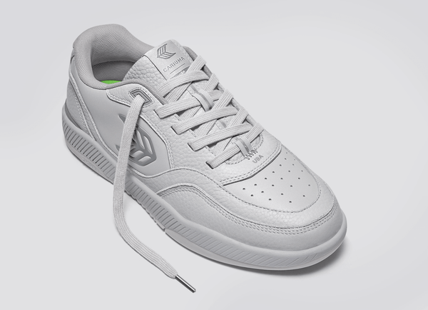 Carma Shoes UBA All Grey Leather