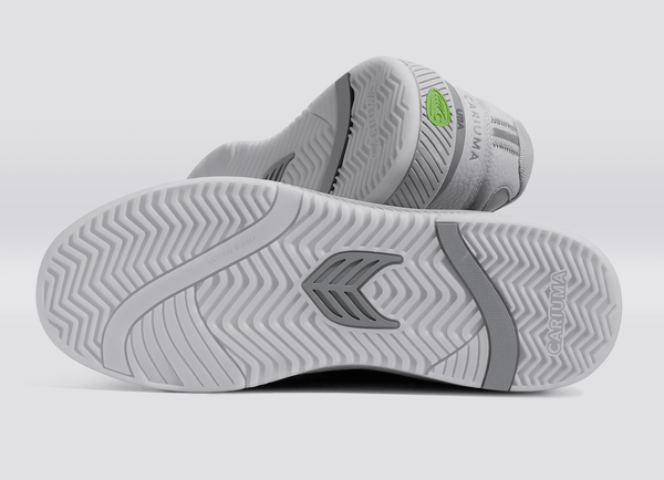 Carma Shoes UBA All Grey Leather