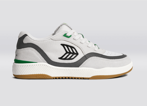 carma shoes UBA PRO Smoke White/Green & Black