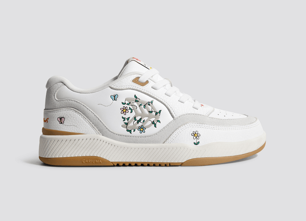 Carma Shoes UBA The Simpsons Lisa White Leather