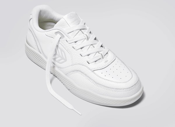 Carma Shoes UBA White Leather/Ice