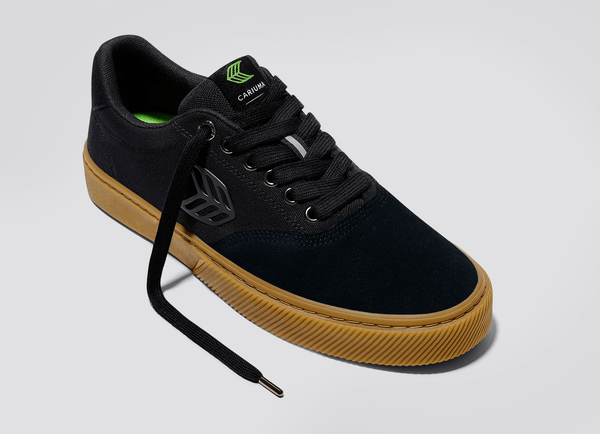 Carma Shoes NAIOCA PRO Skatepark Of Tampa All Black Gum/Black
