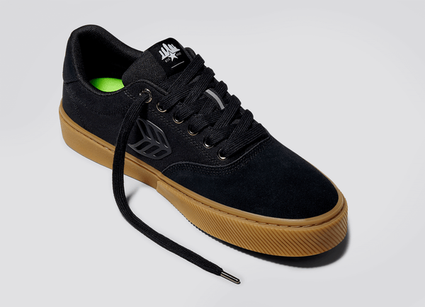 Carma Shoes NAIOCA PRO Skatepark Of Tampa All Black Gum/Black