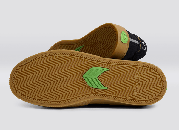 Carma Shoes NAIOCA PRO Skatepark Of Tampa All Black Gum/Black