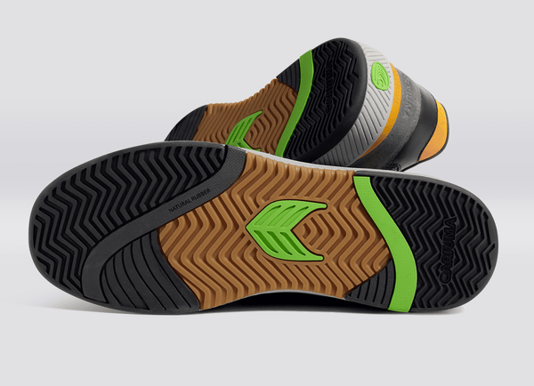 Carma Shoes Skategoat C25 Pro Charcoal Grey/Yellow & Ice