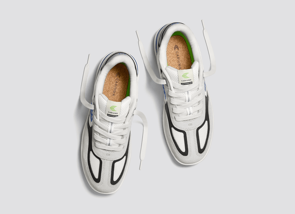 Carma Shoes Skategoat C25 Pro Smoke White/Black & Blue