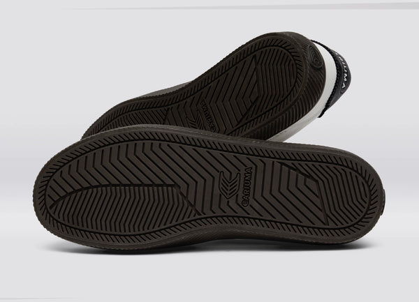 Carma Shoes TOCA White Soft Grain Leather & Cloud Grey Suede