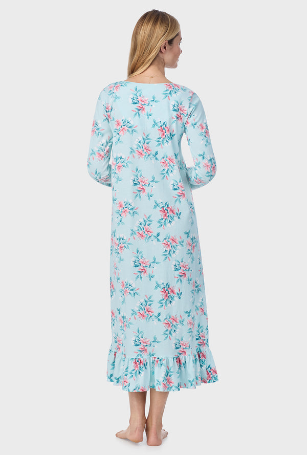 Carole Hochman Blooming Lily Cotton Ballet Nightgown