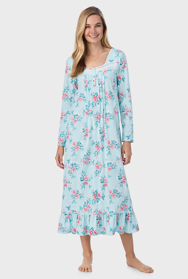 carole hochman Blooming Lily Cotton Ballet Nightgown