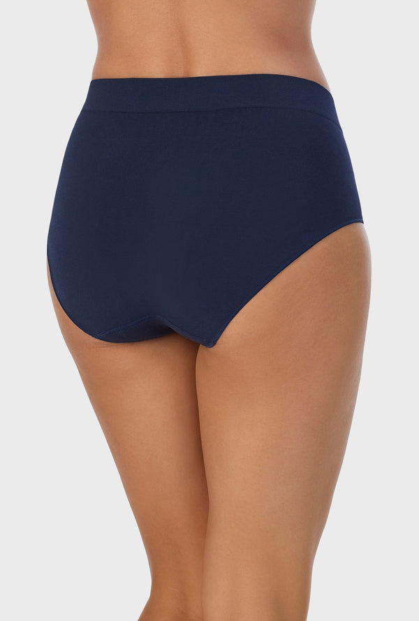Carole Hochman 5pk Seamless Brief - Blue Multi