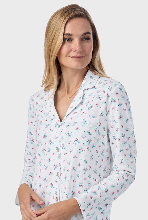 Carole Hochman Mini Lily Cotton Long Pajama Set