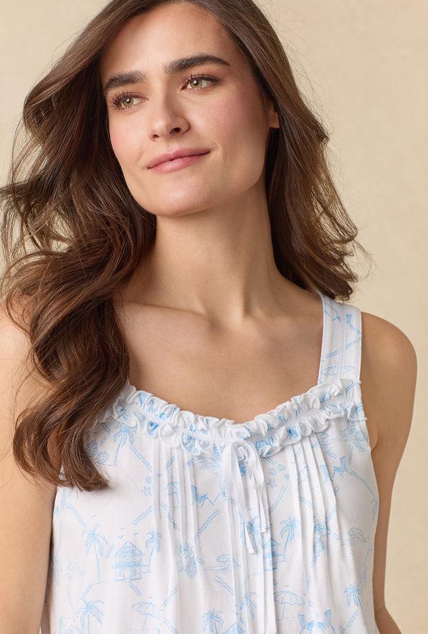 Carole Hochman Palm Beach Cotton Waltz Nightgown