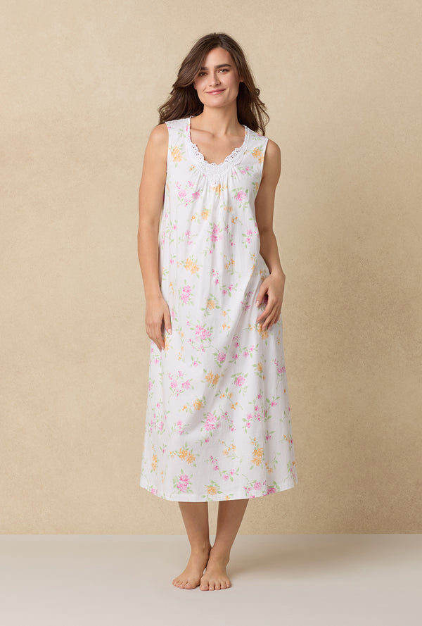 carole hochman Cottage Garden Cotton Ballet Nightgown