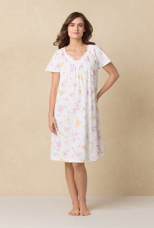 carole hochman Cottage Garden Cotton Waltz Nightgown