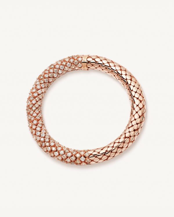 carolina bucci 180 Twister Luxe Bracelet 18k Pink Gold