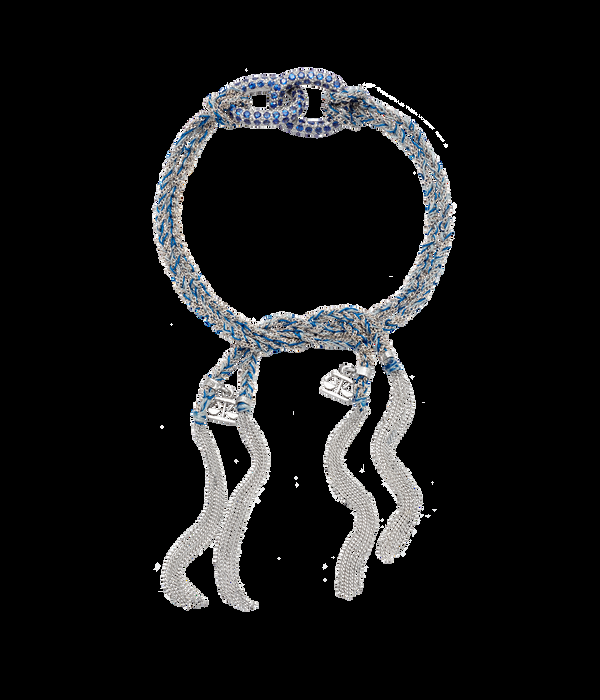 carolina bucci 1885 Links Lucky Bracelet with Balance Charms