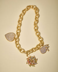 Carolina Bucci 1885 Pavé Multi-pendant Necklace